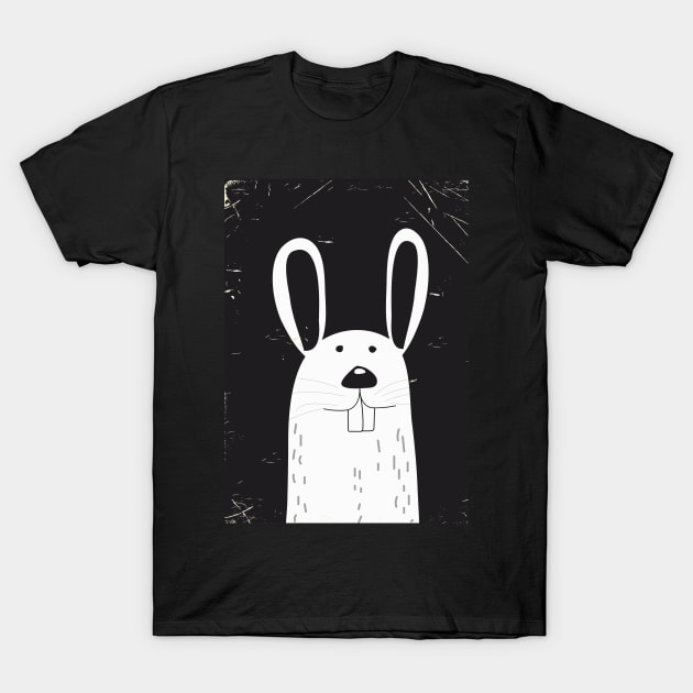 Cute Pet Rabbit T-Shirt by nickemporium1